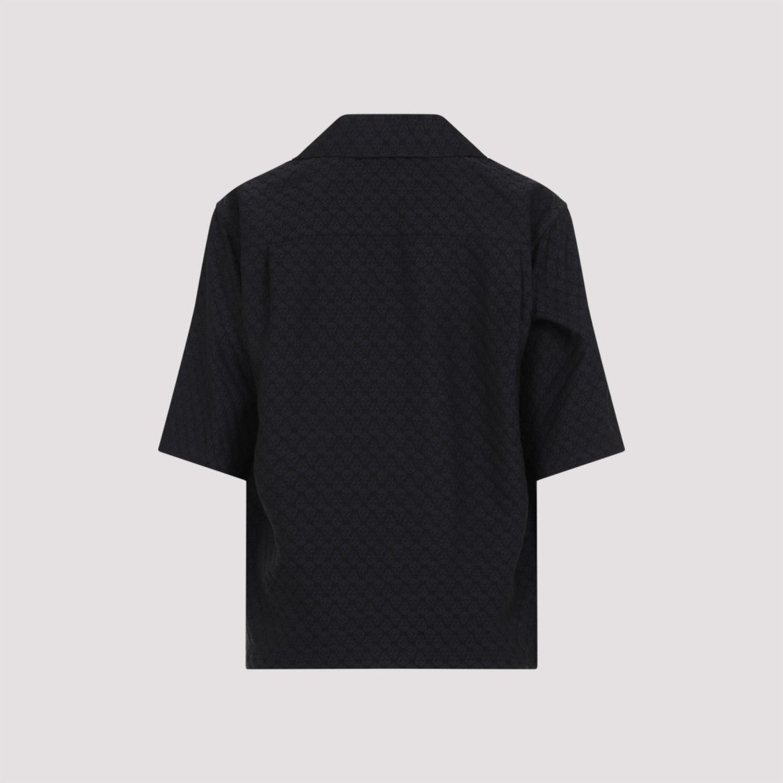 Alexander Mcqueen Short-Sleeved Black Shirt