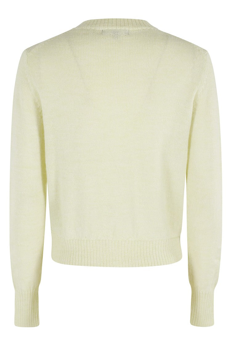 Soeur Griffith Cropped Soft Knit Cardigan
