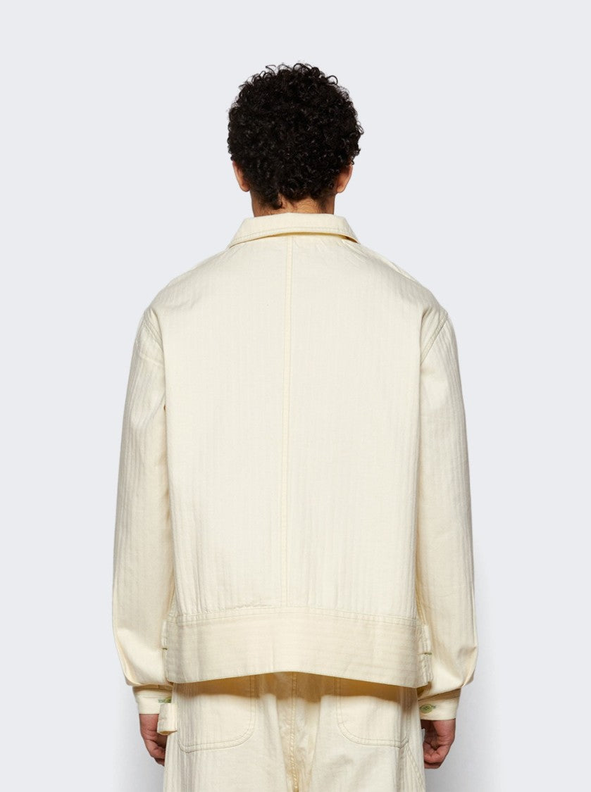 Bode Greenskeeper Knolly Brook Jacket Ivory