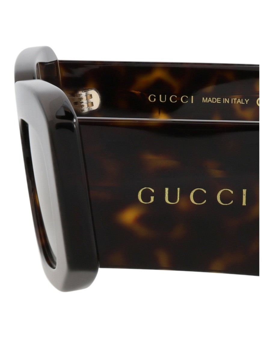 Gucci Square-Frame Recycled Acetate Sunglasses