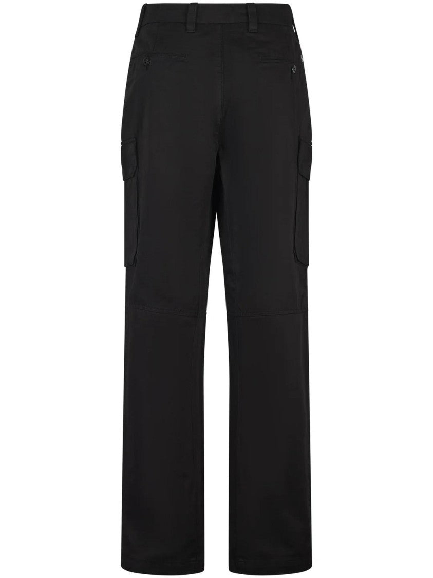 C.P. Company Relaxed Fit Black Cargo Pants