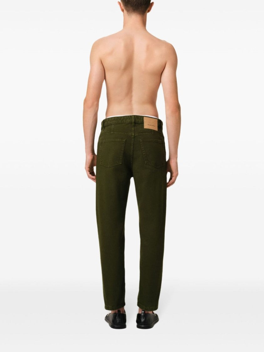 Ami Paris Straight-Leg Casual Trousers