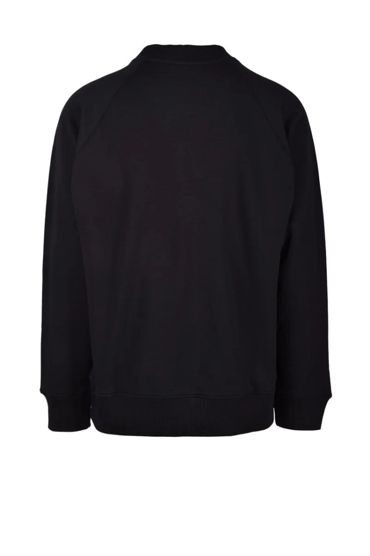 Versace Jeans Couture Black Cotton Sweatshirt