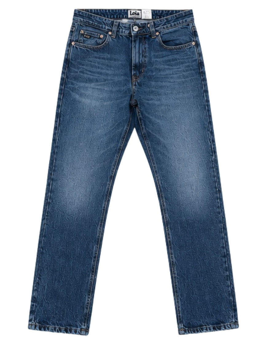 Iois Straight-Leg Denim Jeans With Classic Five-Pocket Design