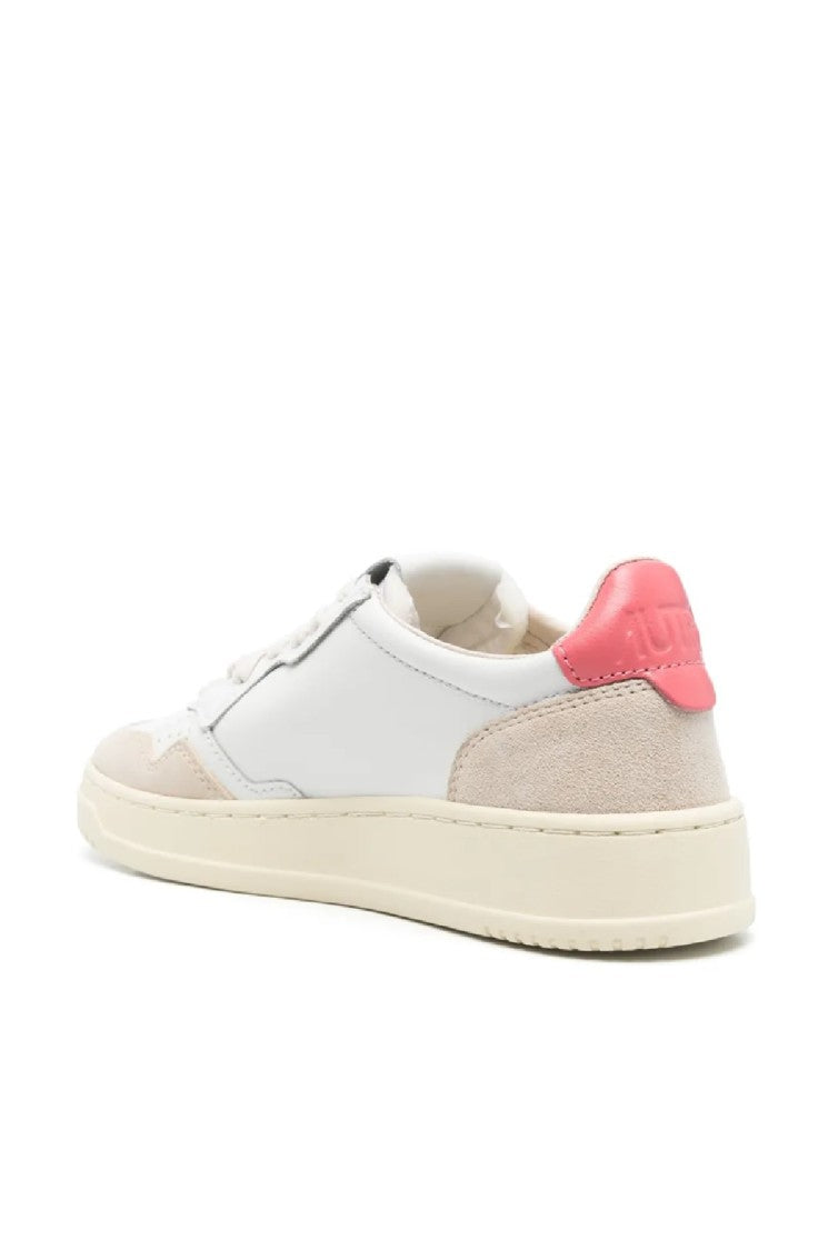 Autry Leather And Suede Low-Top Sneakers