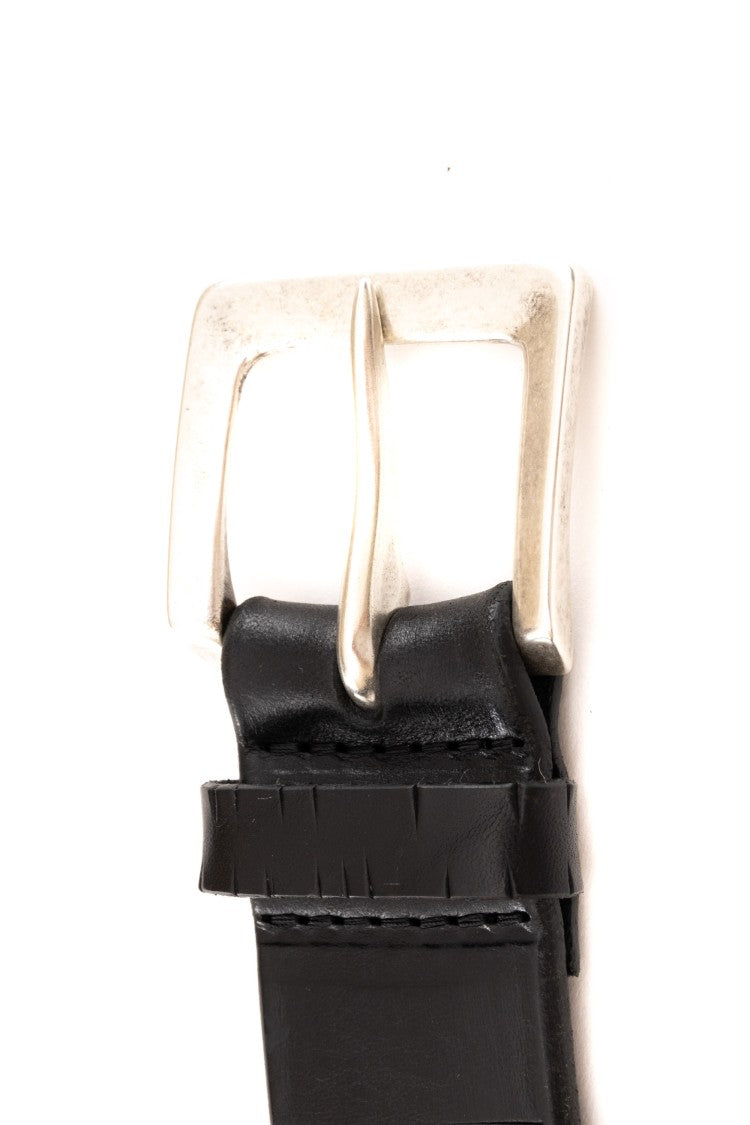 Orciani Micro Laser-Cut Leather Belt