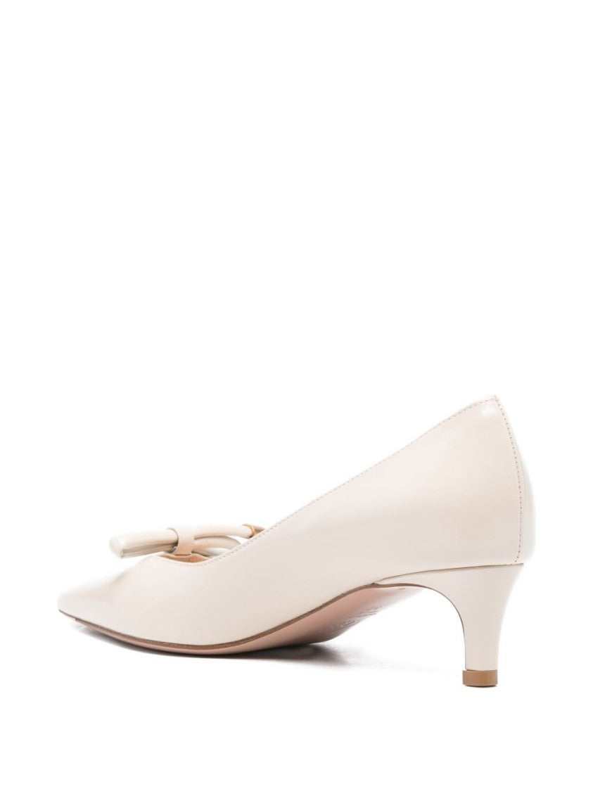 Roberto Festa Pointed-Toe Pumps With Low Kitten Heel