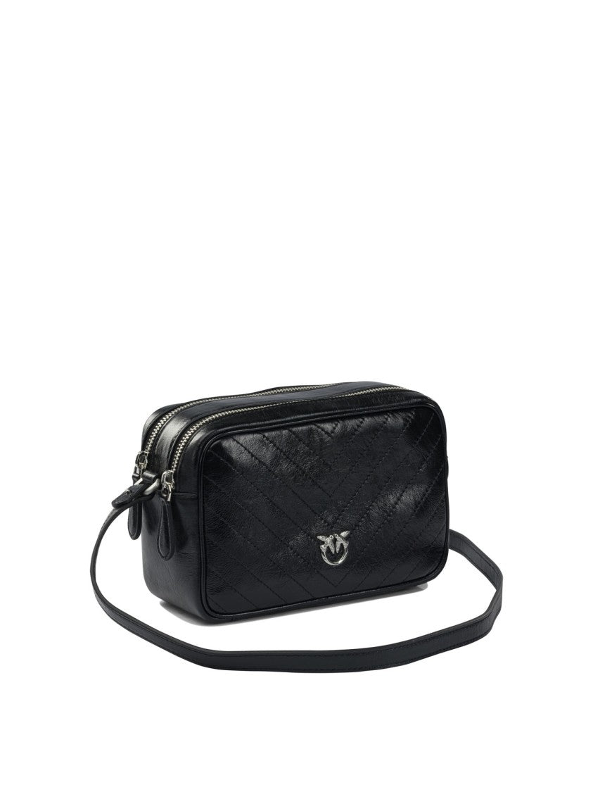Pinko Leather Crossbody Bag