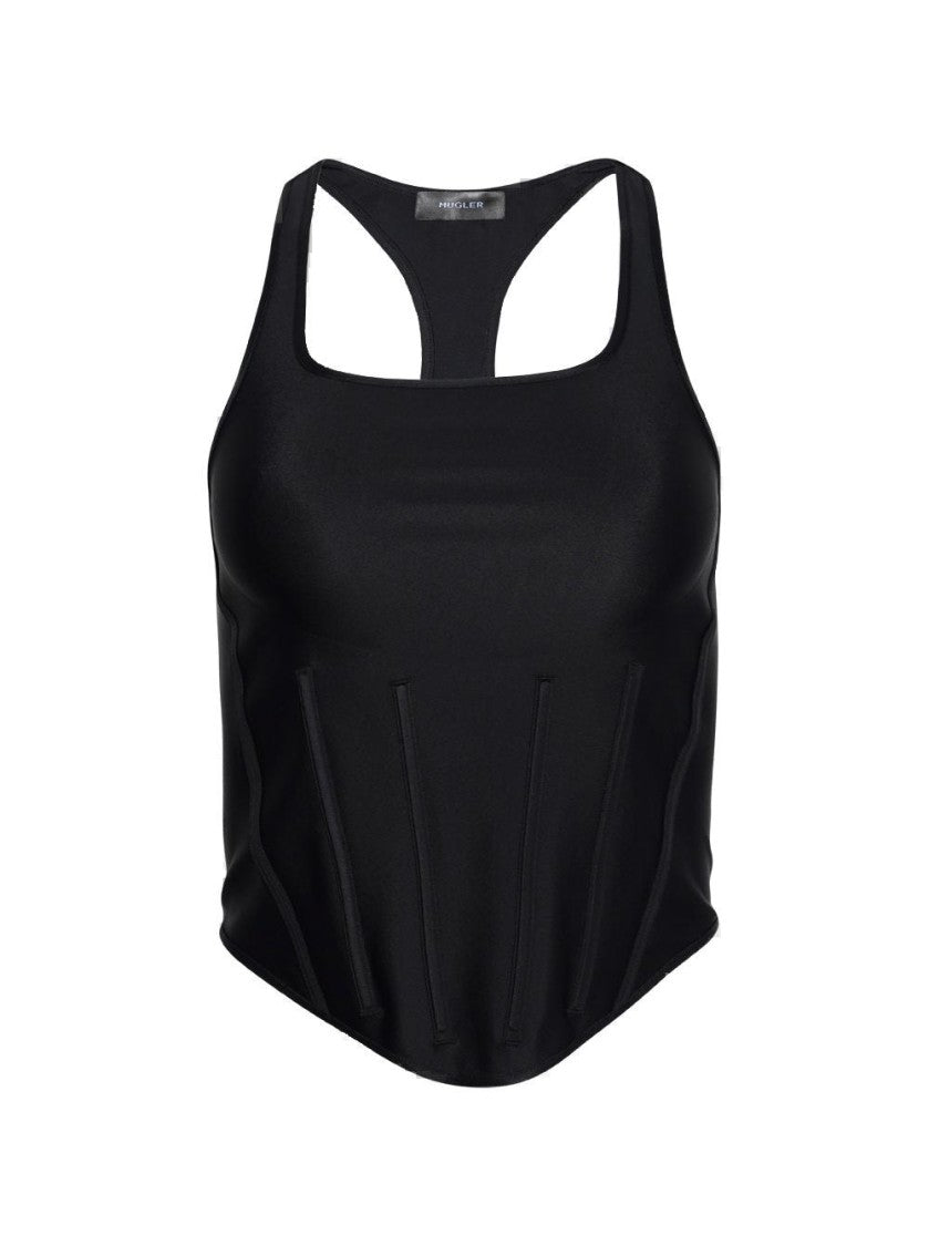 Mugler Fitted Corset Top