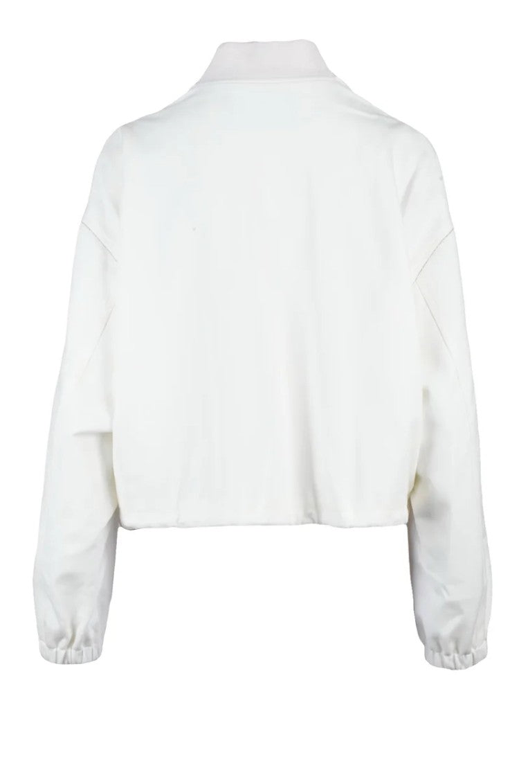 Fabiana Filippi Sweatshirt Jacket - White