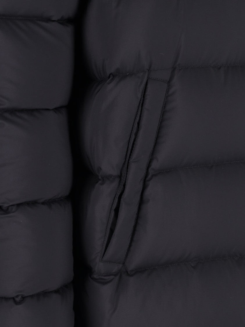 Herno Black Hooded Padded Jacket