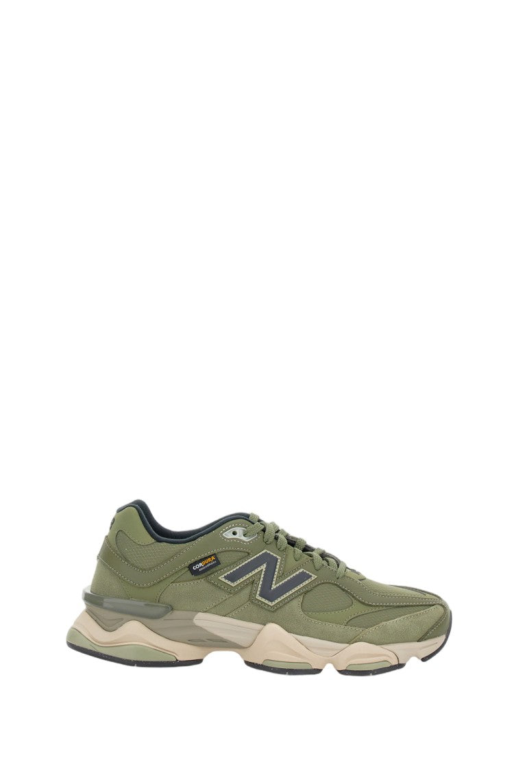 New Balance U9060 Olive Green Layered Sneakers
