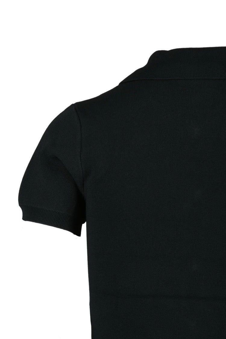 Versace Jeans Couture Fitted Bodysuit With Gold-Tone Button Details