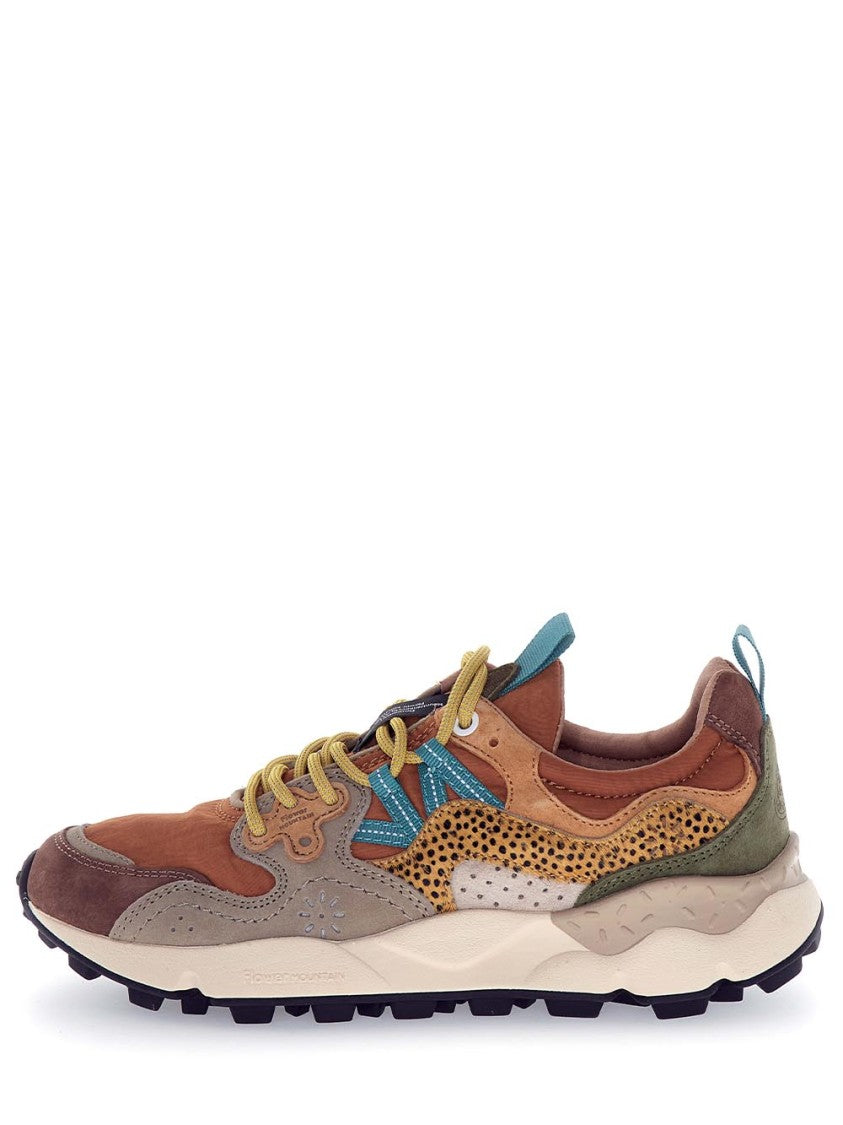 Flower Mountain Yamano 3 Unisex Sneakers With Multi-Material Upper