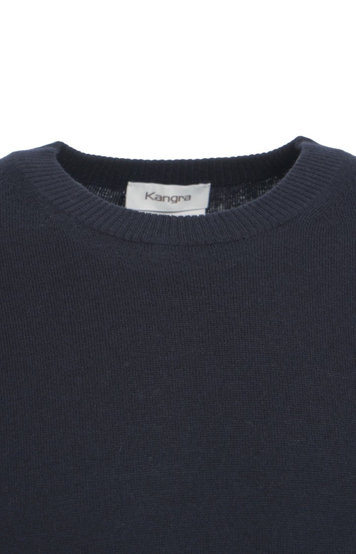 Kangra Wool-Blend Sweater With Round Neck And Silhouette