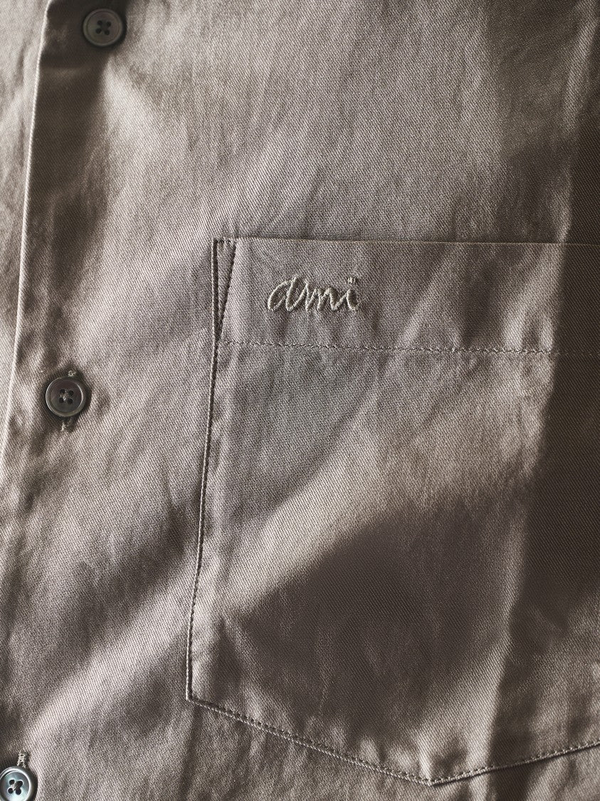 Ami Short-Sleeved Relaxed Fit Shirt