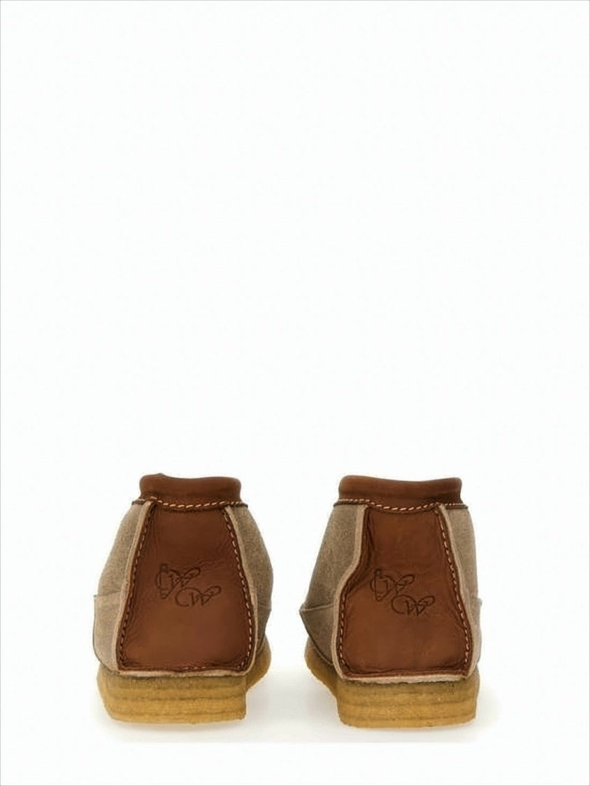 Woburn Walk Suede Loafers With Adjustable Toggle Closure