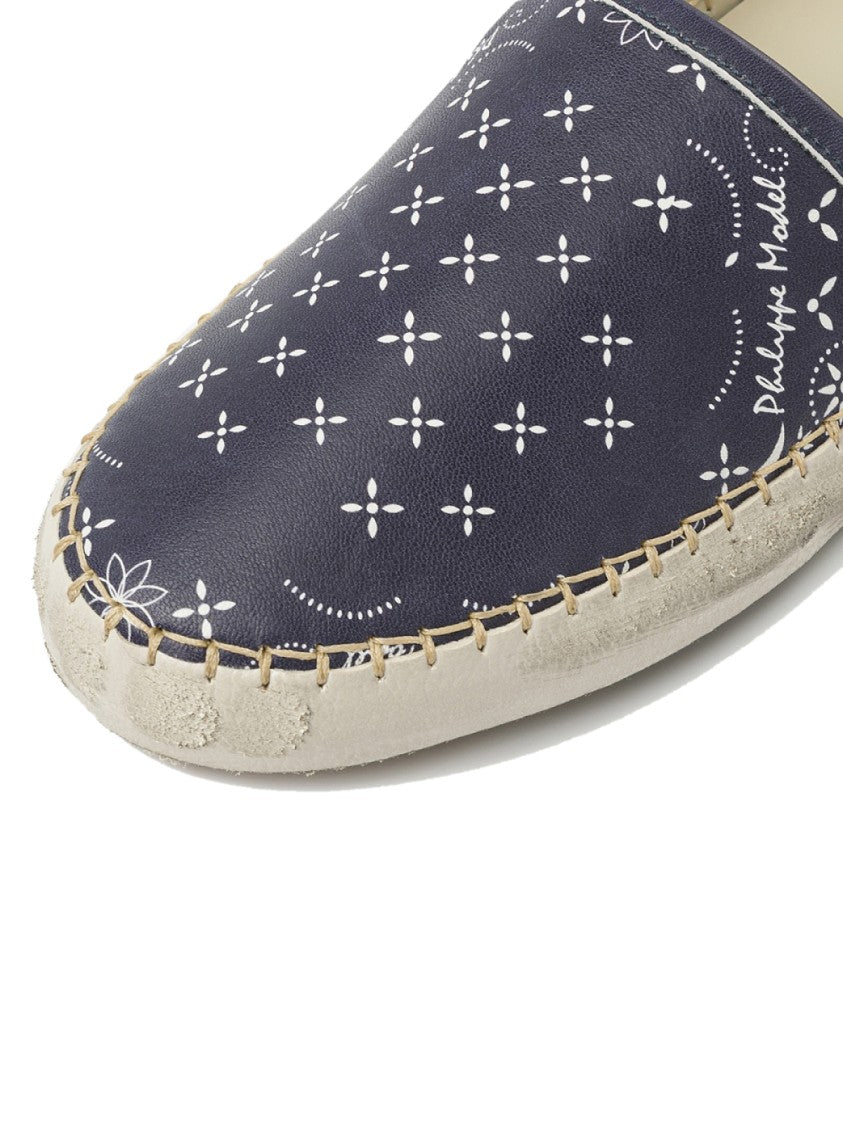 Philippe Model Marseille Low Paisley Espadrilles Sneakers