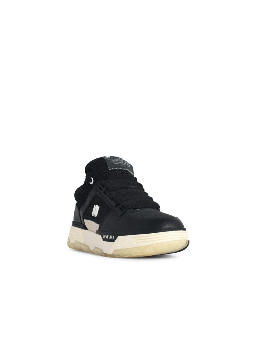 Amiri 'Ma-1' Black Leather Blend Sneakers