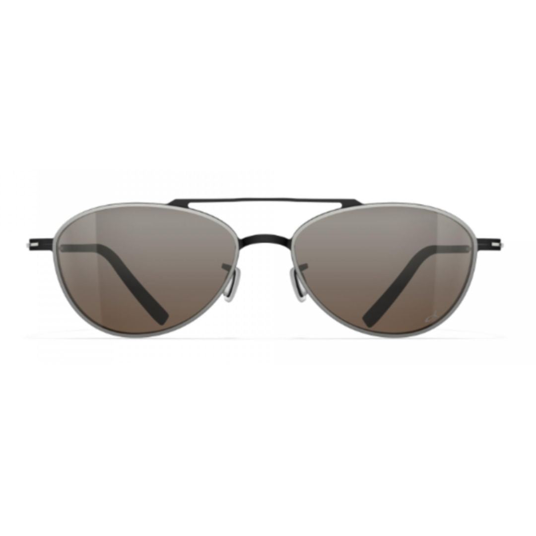 Blackfin Bf1039 Mavericks Oval-Frame Beta-Titanium Sunglasses With Adjustable Nose Pads