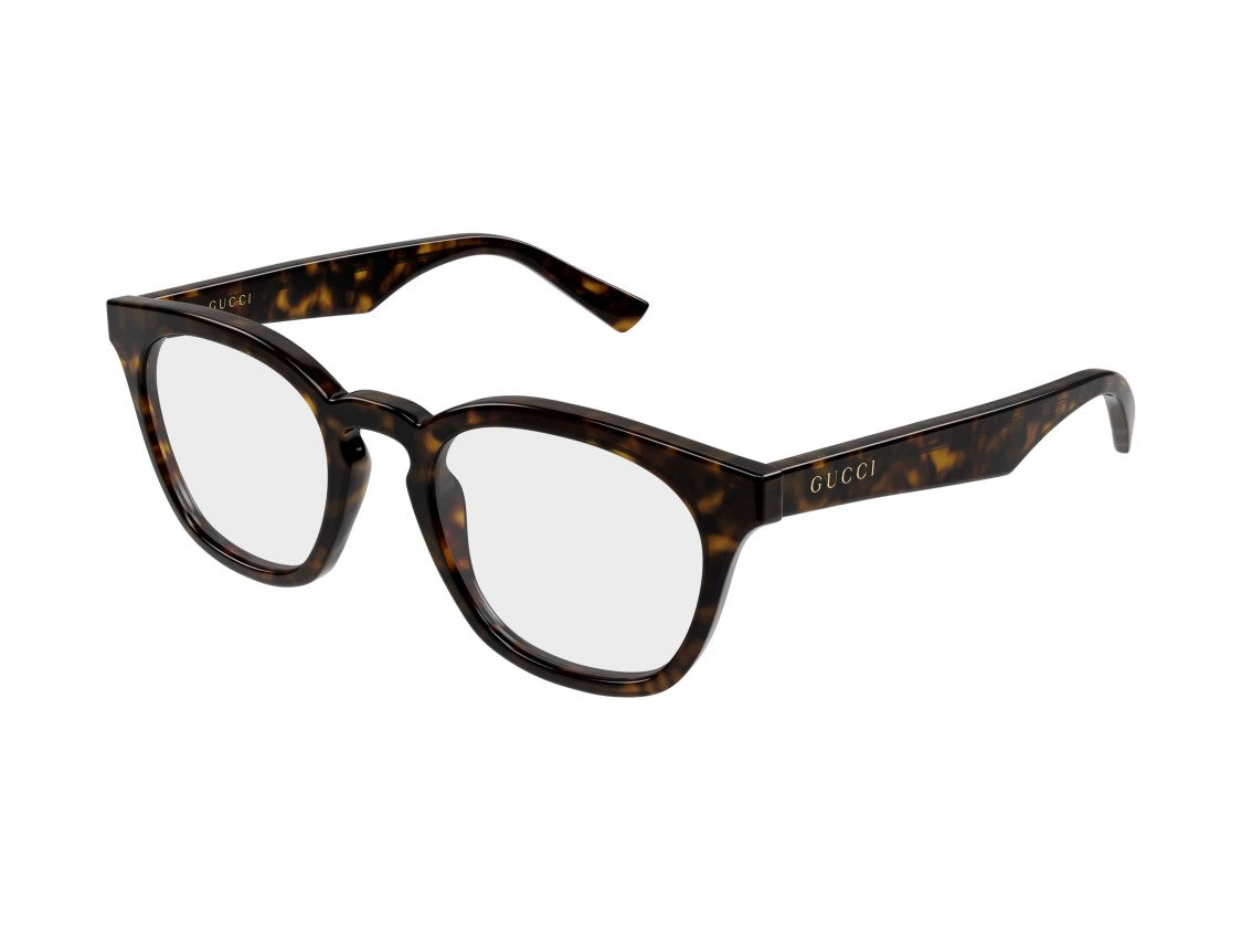 Gucci Gg2185o Tortoiseshell Oversized Square Eyeglasses