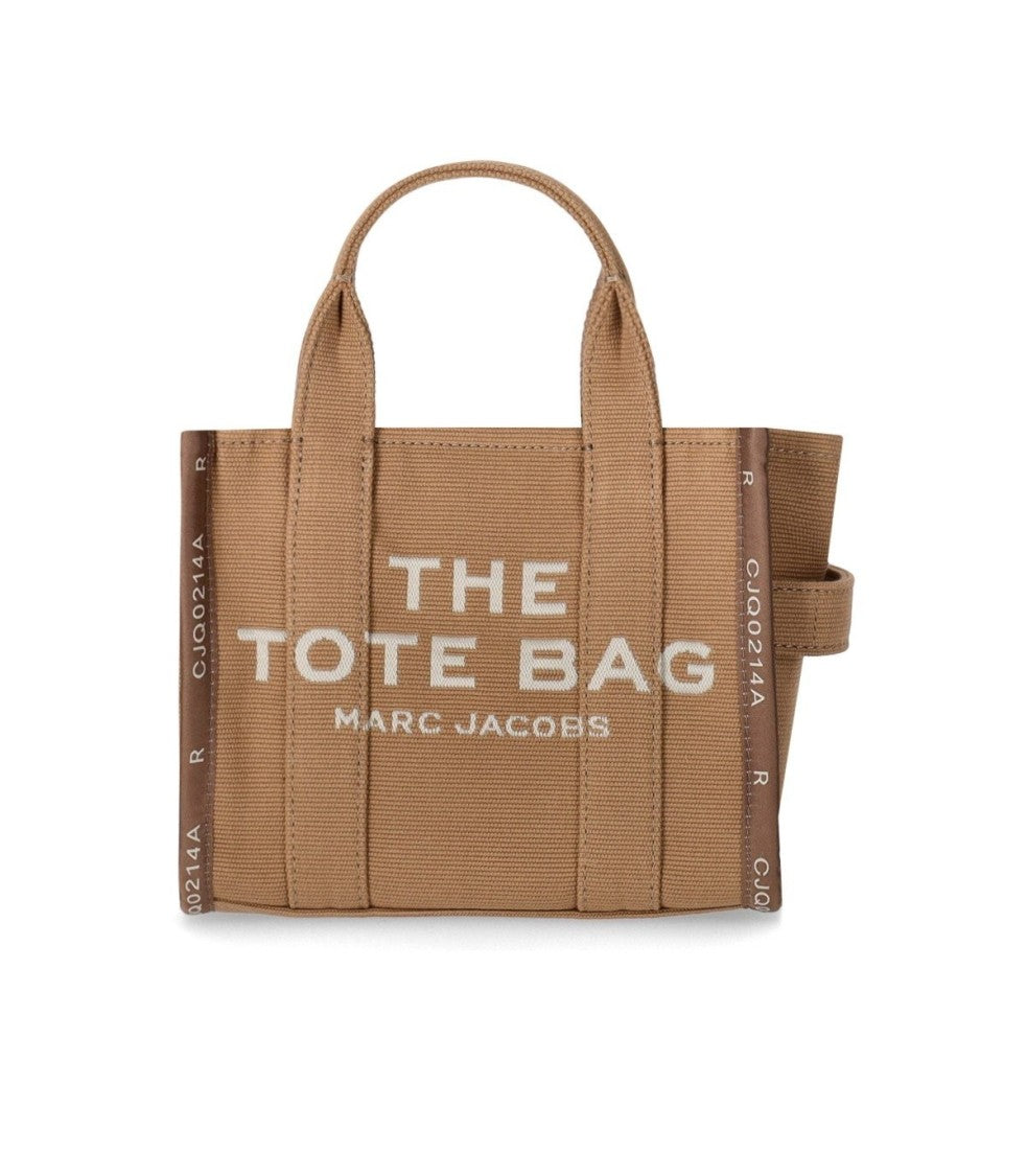 Marc Jacobs The Jacquard Small Tote Camel Handbag