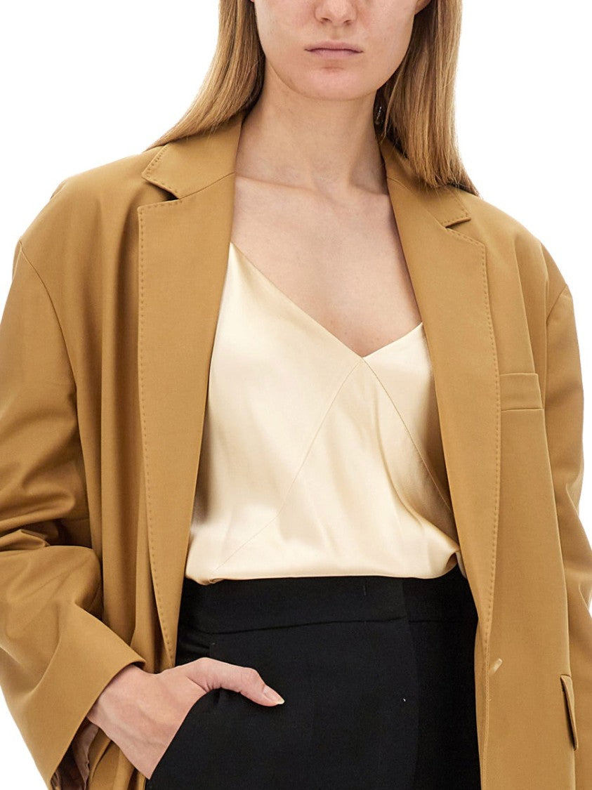 Max Mara Regular Fit Cotton-Elastane Monica Jacket