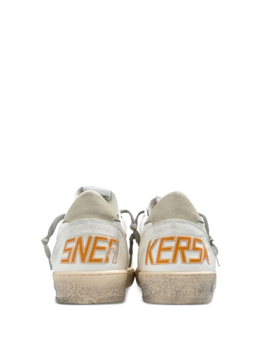 Golden Goose White And Blue Sneakers