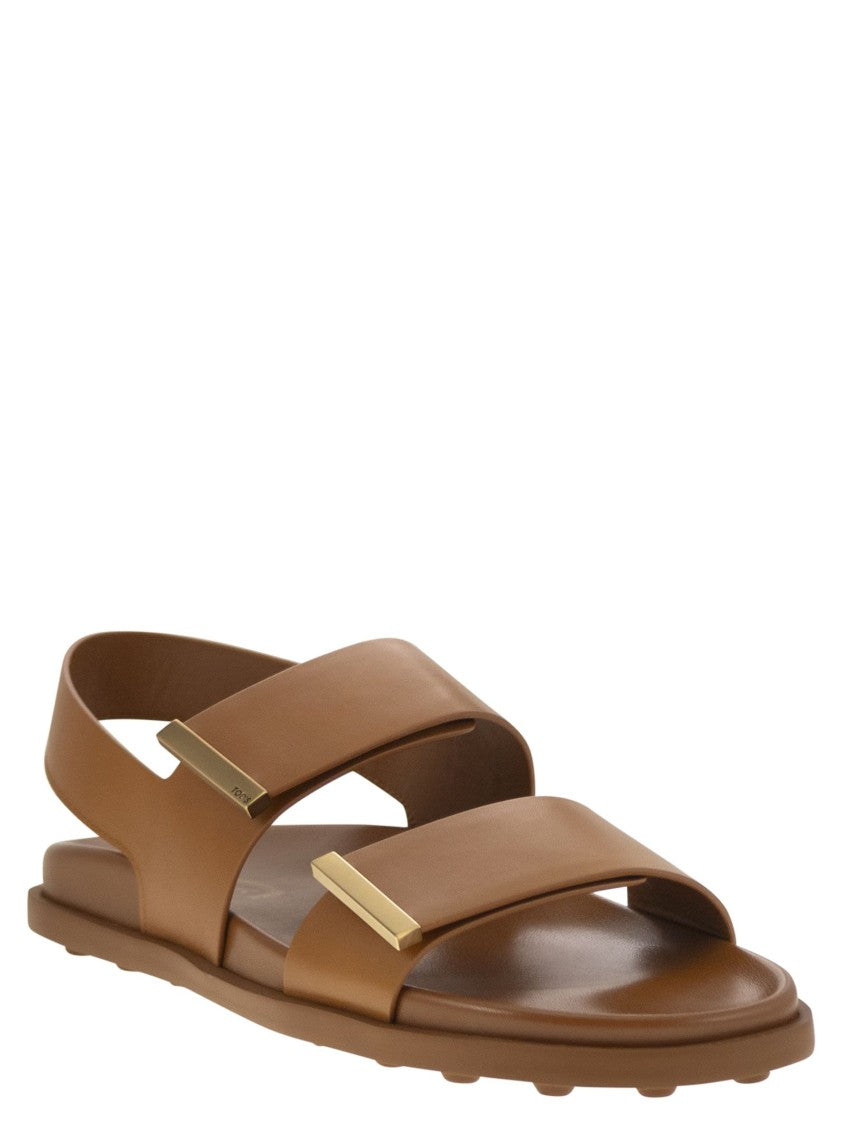 Tod's Sandal With Two Leather Straps