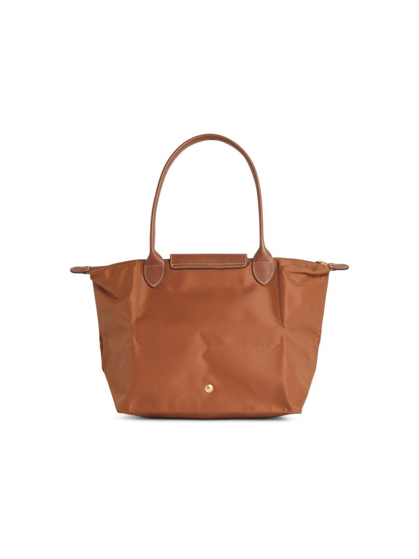 Longchamp 'M Le Pliage Original' Cognac Tela Shoulder Bag