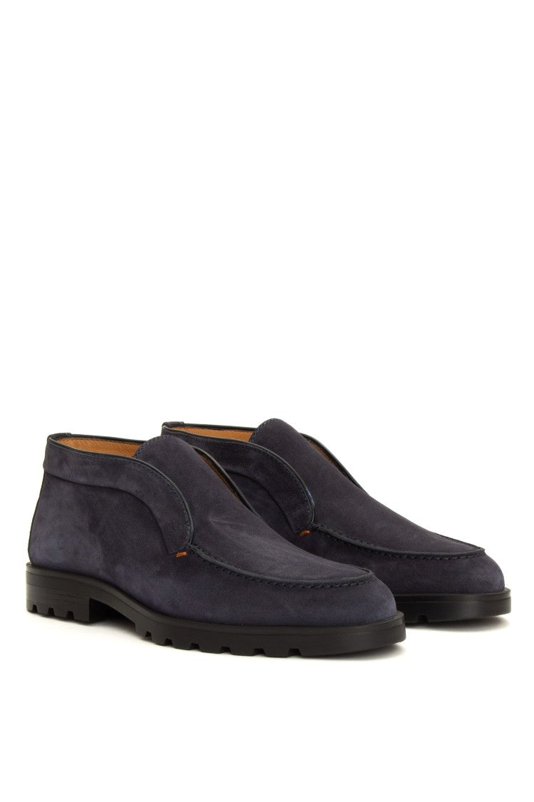 Santoni Rocciatore Suede Desert Boots