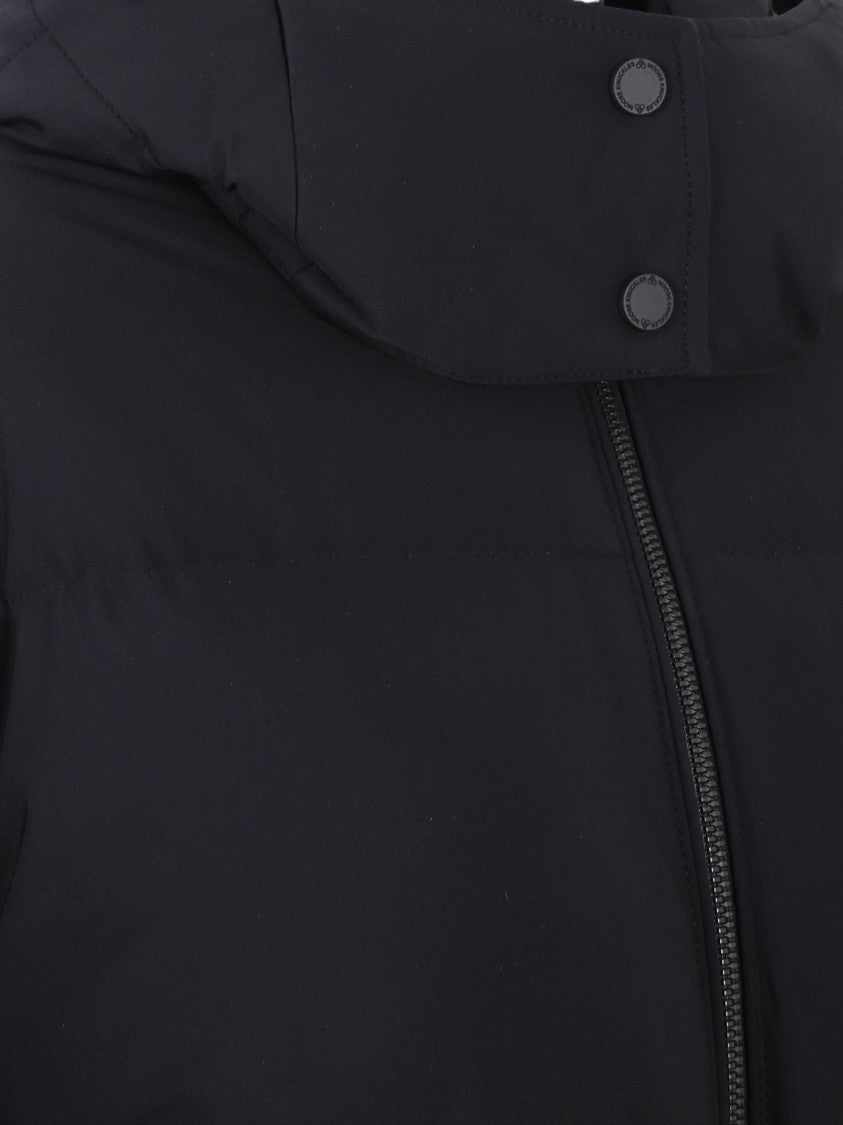 Moose Knuckles Puffer Jacket With Quilted Design