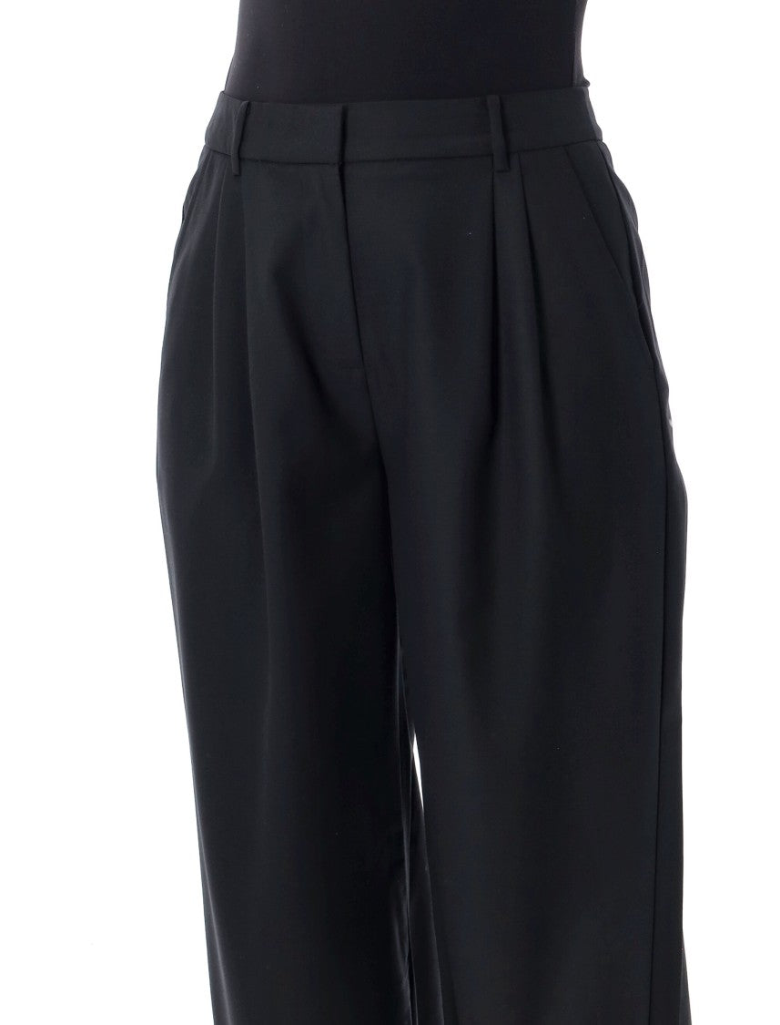 Operasport Elisa High-Waisted Pleated Bow Trousers