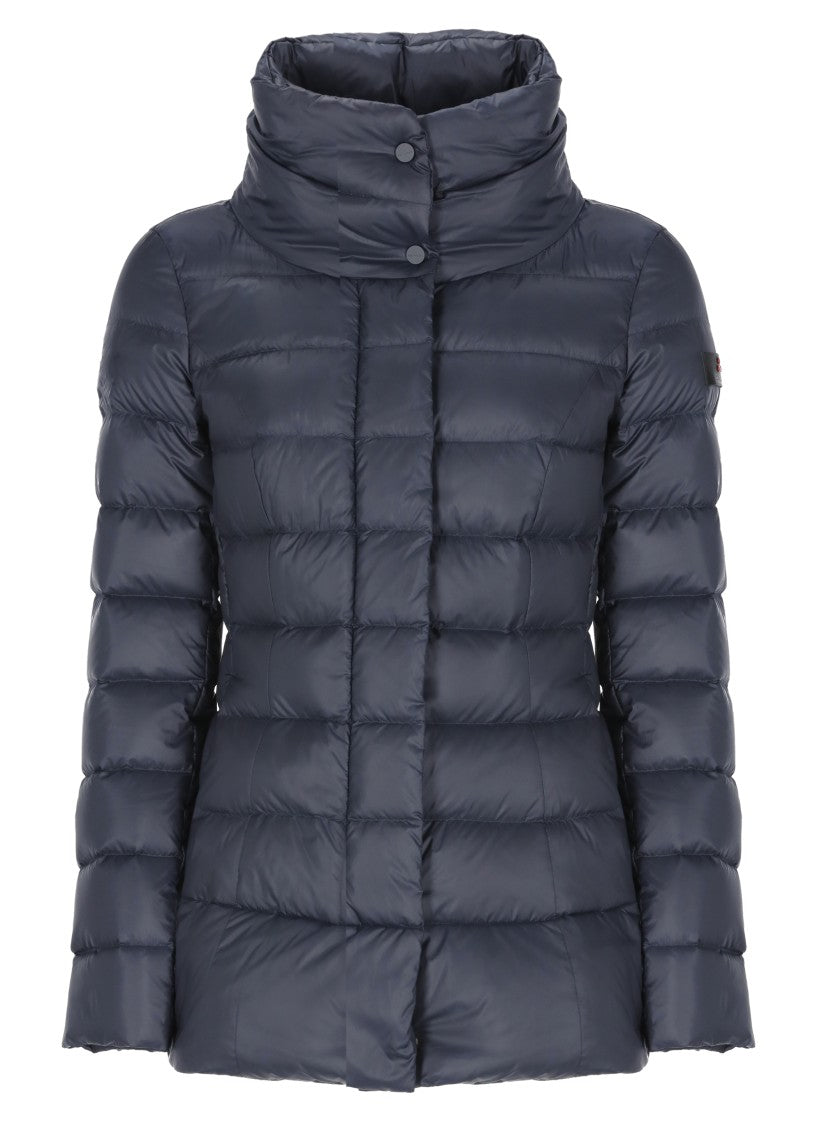 Peuterey Blue Flagstaff Quilted Down Jacket