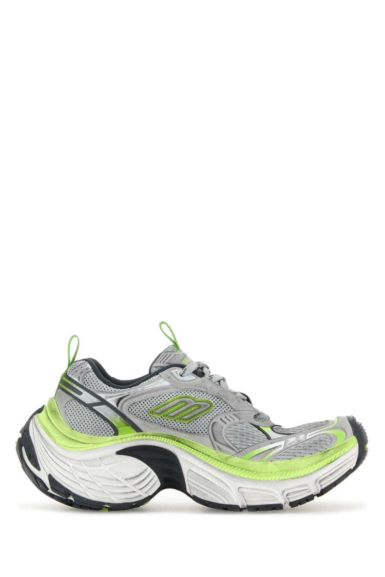 Balenciaga Multicolor Mesh And Rubber 6Xl Sneakers