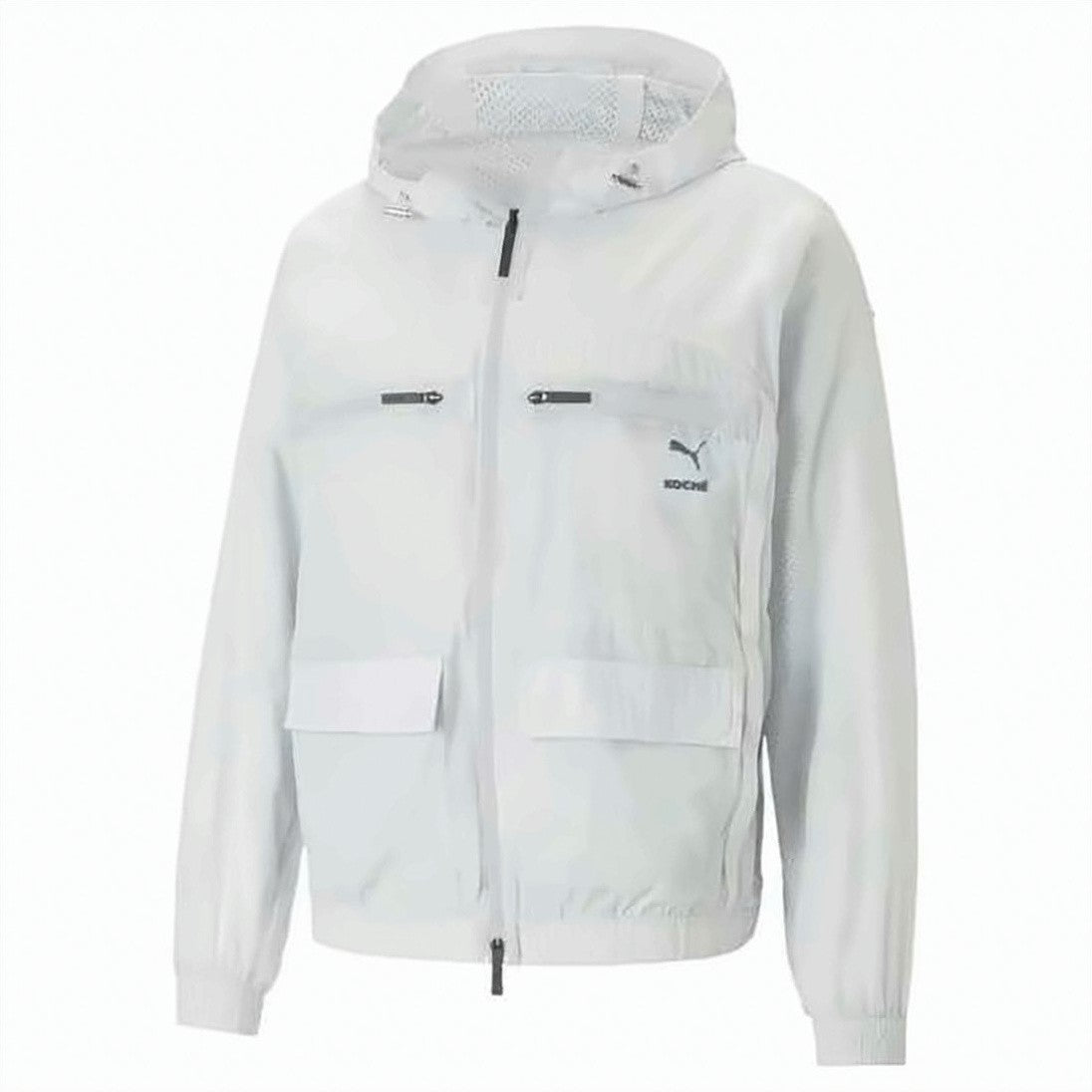 Puma Front-Zipper Jacket With Adjustable Hood
