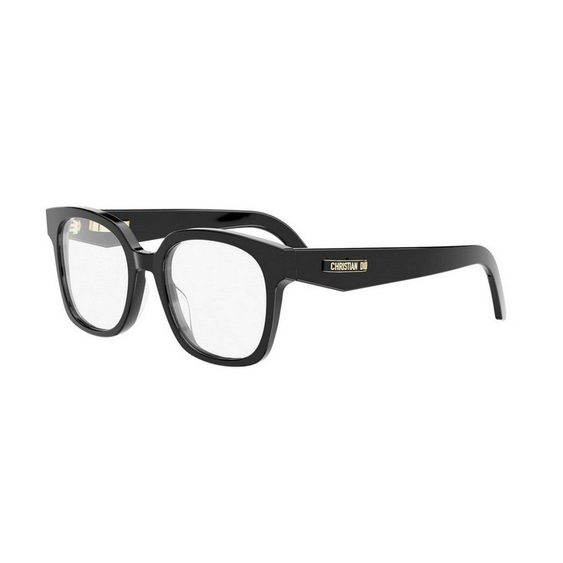 Dior Black Cdioro S5i Acetate Square Sunglasses
