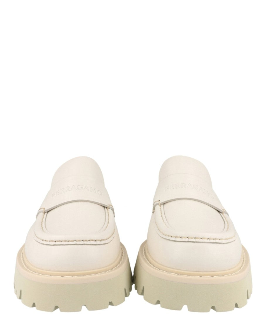 Ferragamo Fergal Leather Moccasin