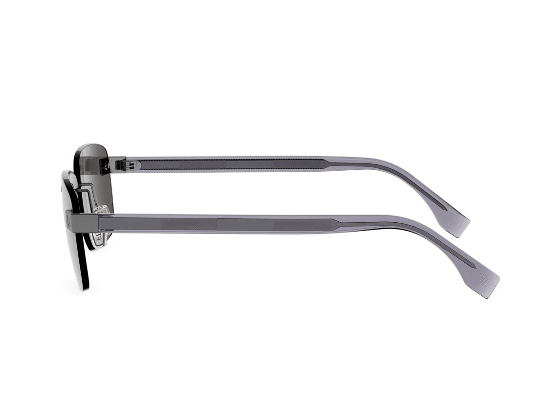 Fendi Fe40213u Rimless Gradient Square Sunglasses