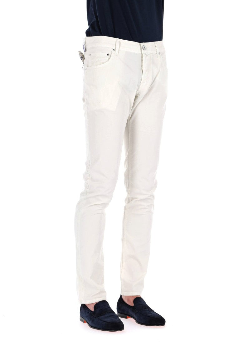 Jacob Cohen Nick Fit Color Cotton Twill 5-Pocket Trousers