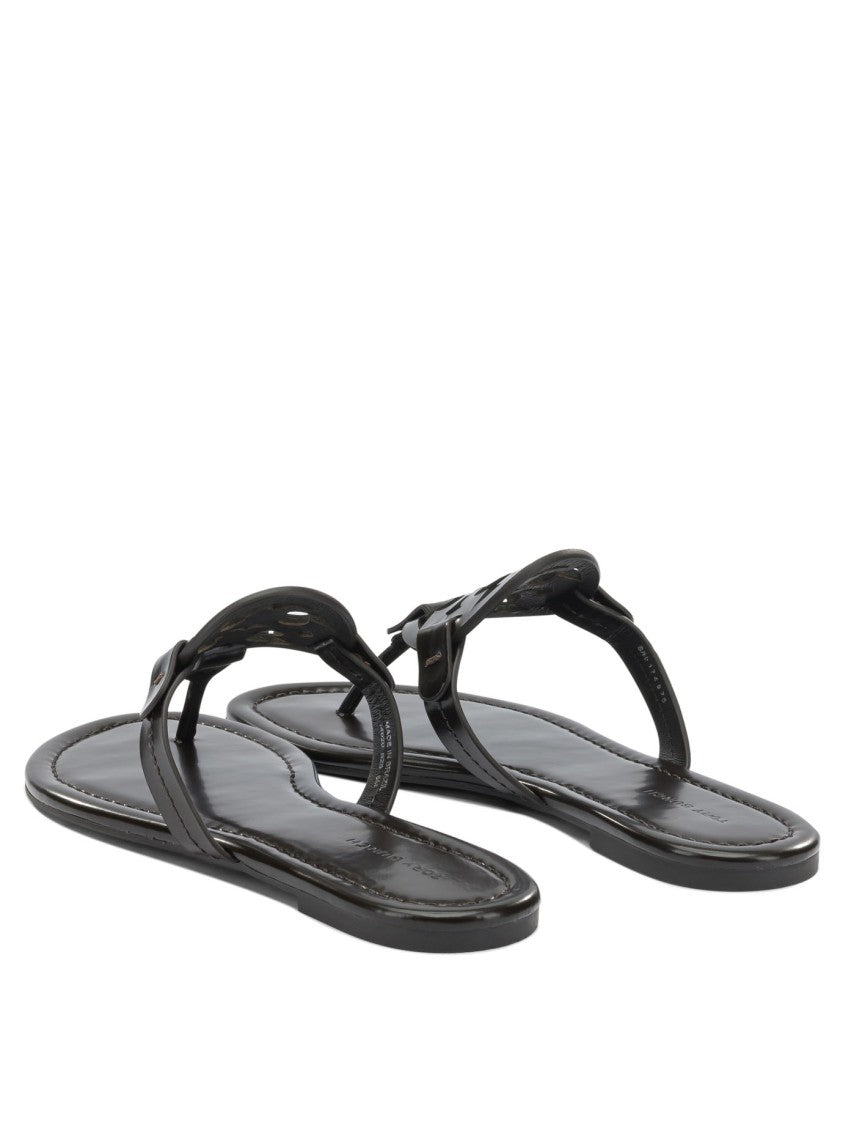Tory Burch Cut-Out Thong Sandals