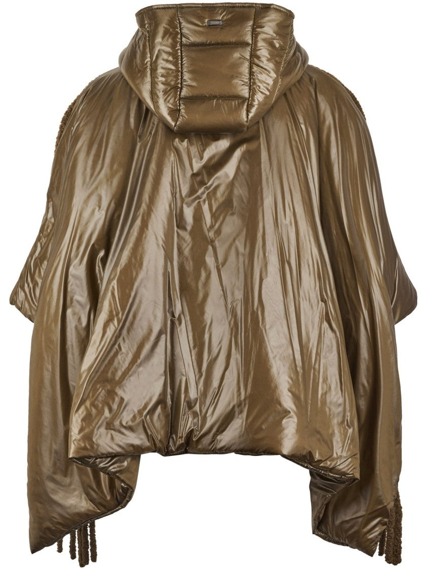 Herno Classic Green Alpaca Blend Coat