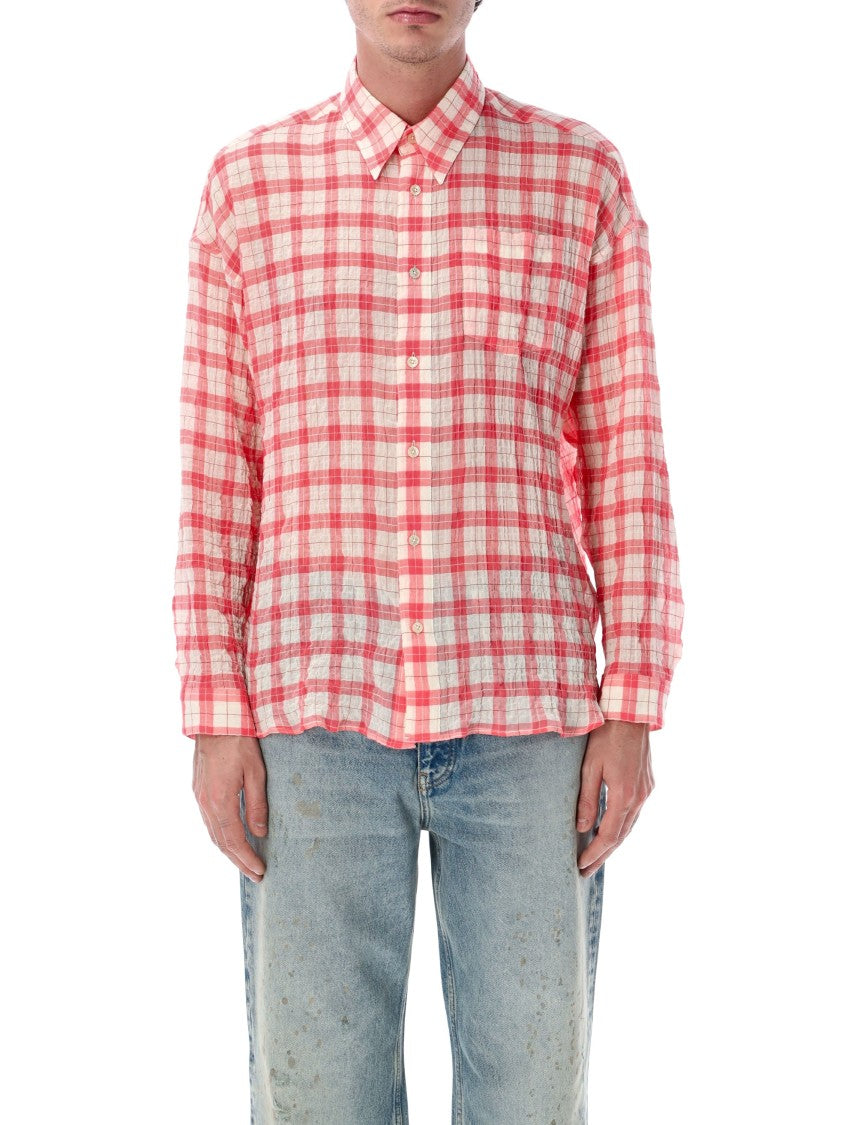 Sunflower Pink Stable Loose-Fit Shirt