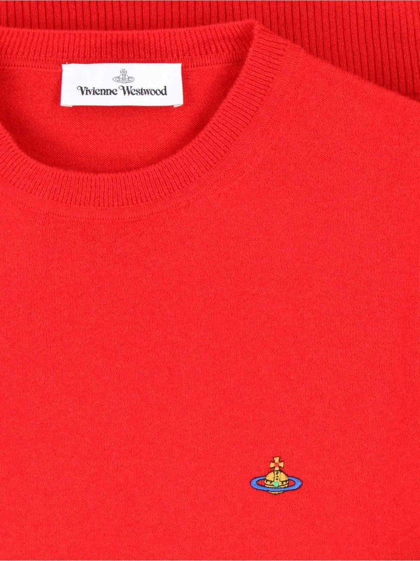 Vivienne Westwood "Orb" Sweater – Red