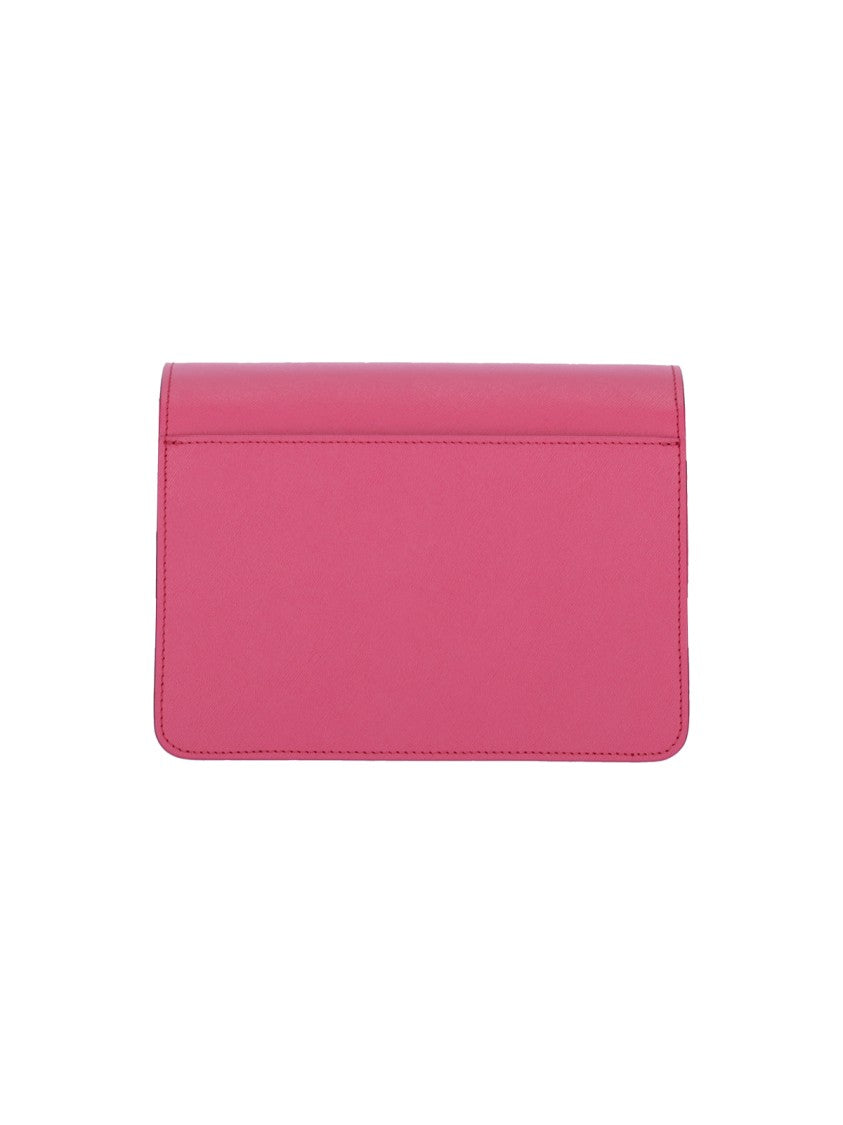 Marni "Trunk" Medium Shoulder Bag – Pink
