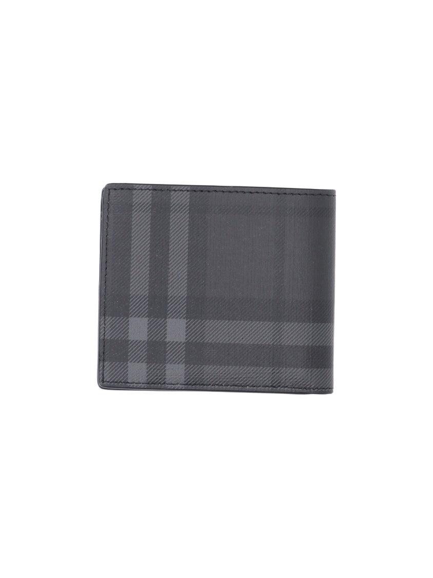Burberry City Check Zip Wallet