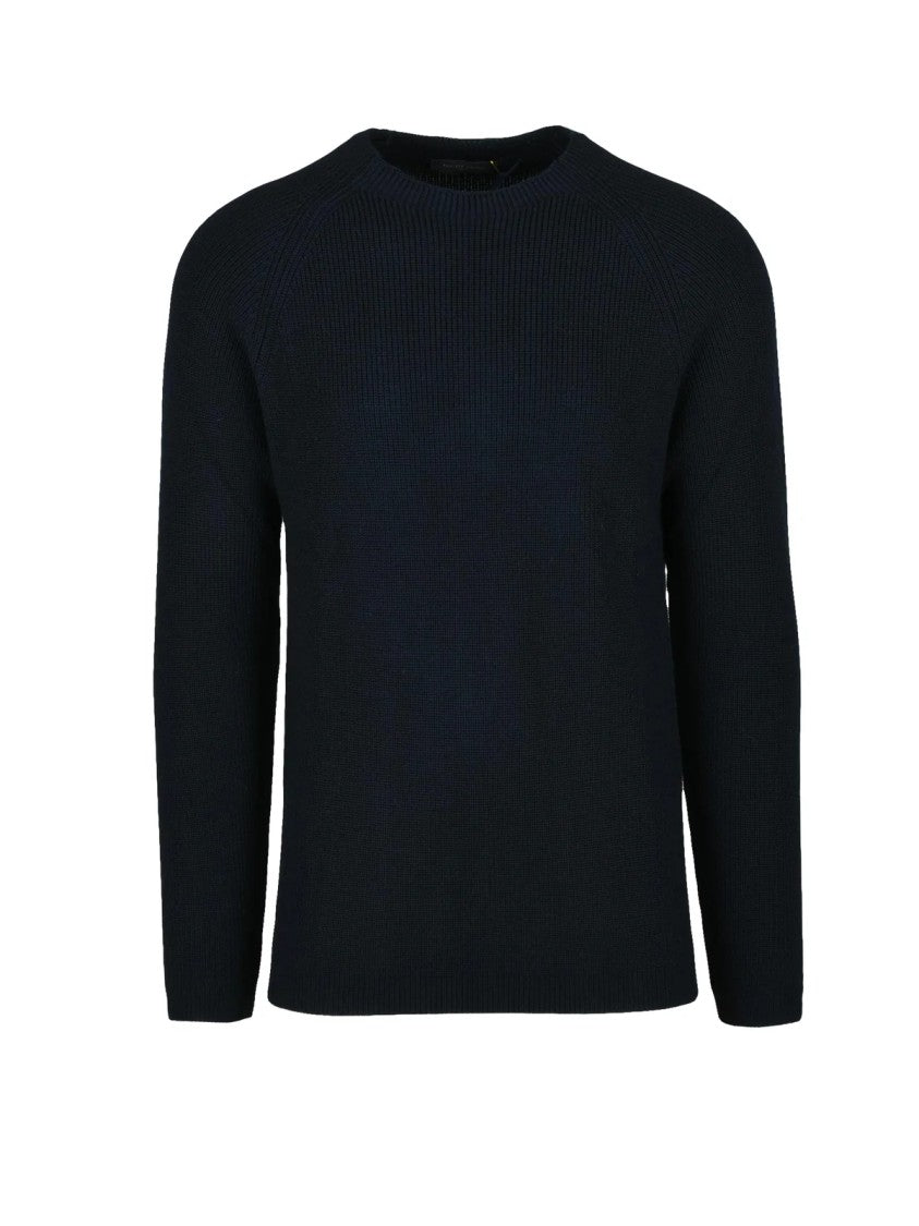 Daniele Fiesoli Merino Wool Acrylic Sweater - Midnight Blue