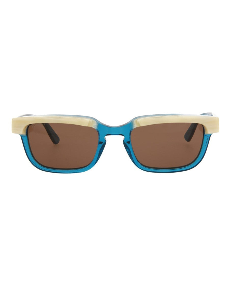 Gucci Square-Frame Acetate Sunglasses