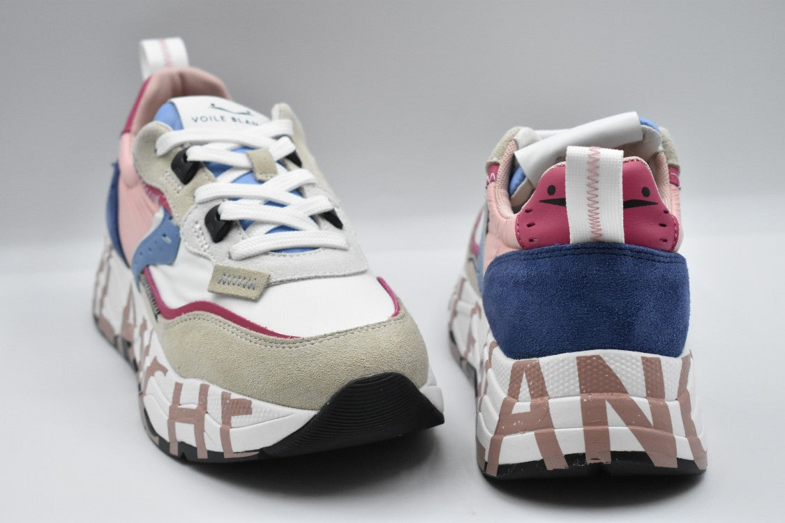 Voile Blanche Sneakers With Laced Closure