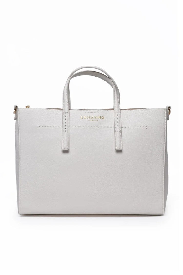Ermanno Firenze Tote Tiara - White